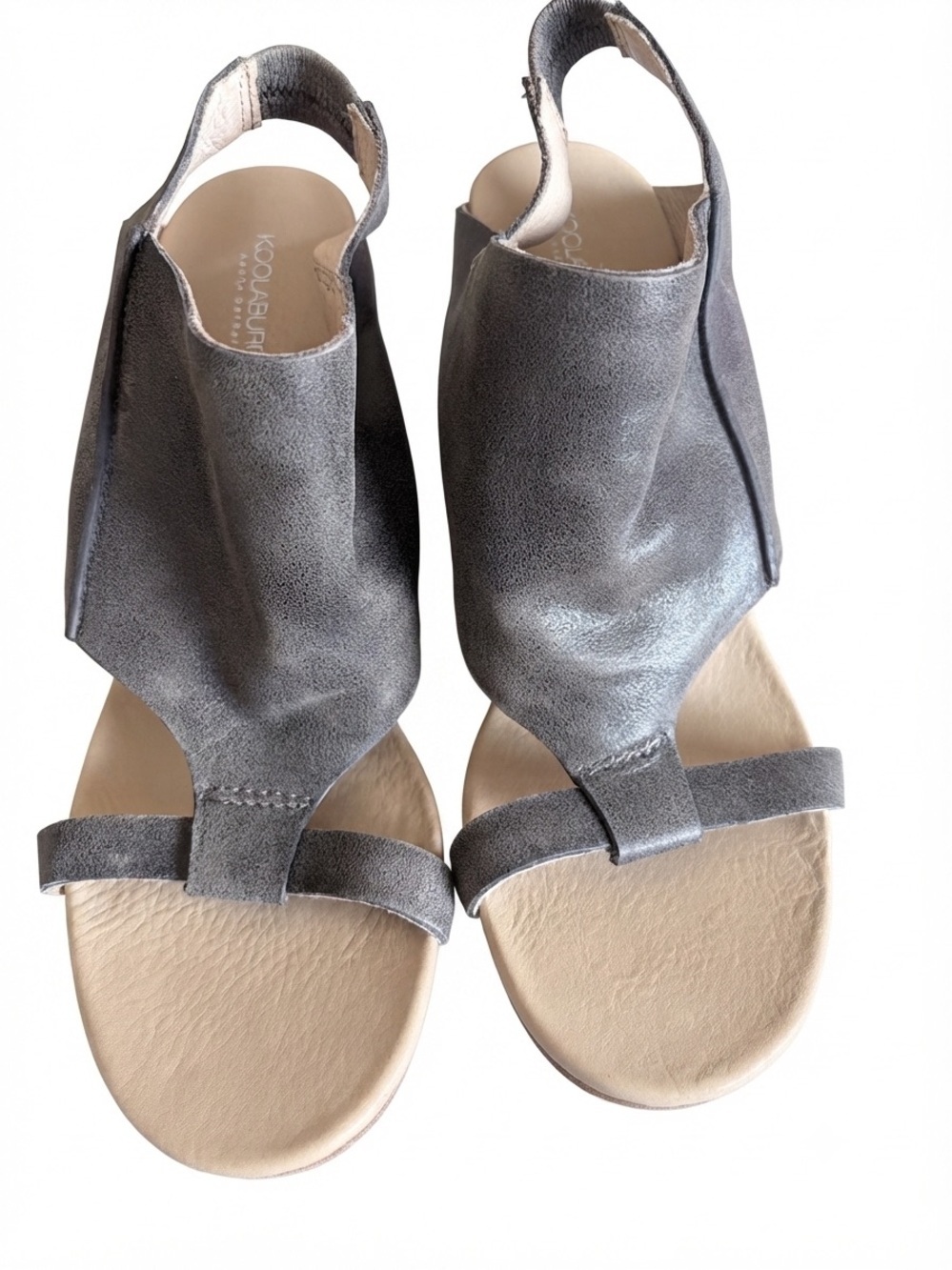 Koolaburra Brown Color Wedge Sandals